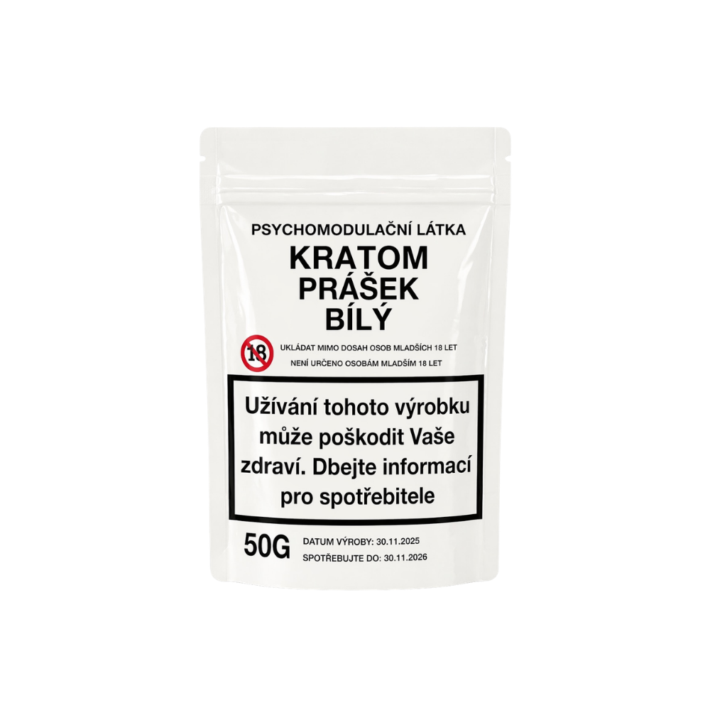 Kratom prášek BÍLÝ 50G | L20257001