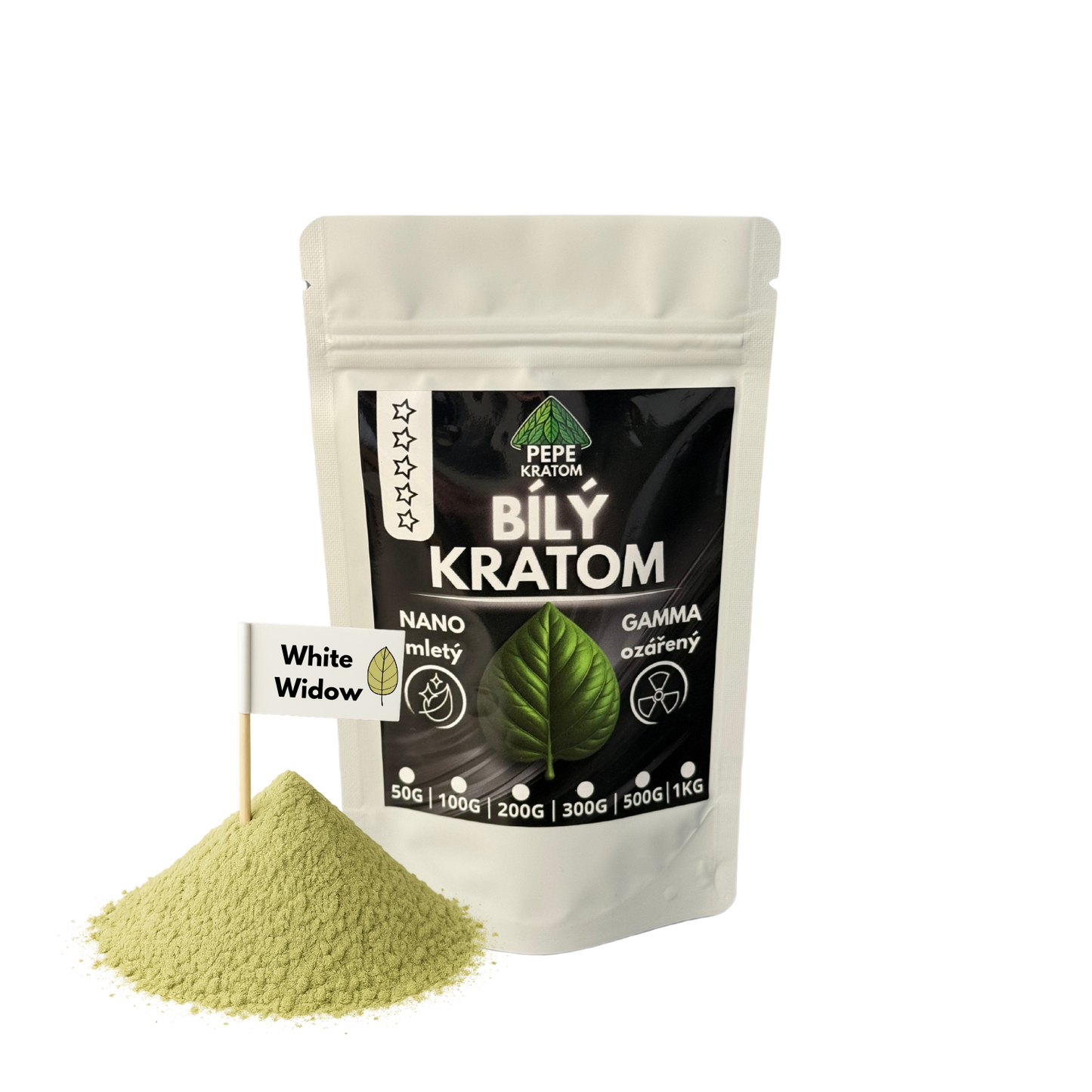 Bílý kratom - White Widow