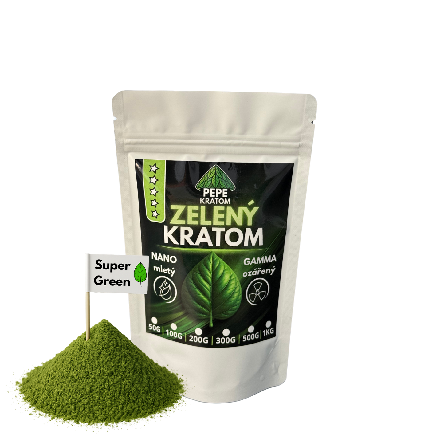 Grünes Kratom - Super Green