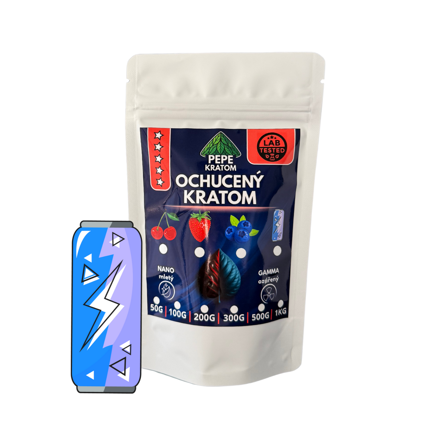 Ochucený Kratom - Energy